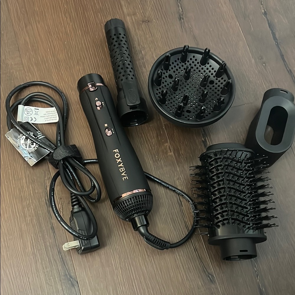 Foxie Hair Styling Tool Set - Black